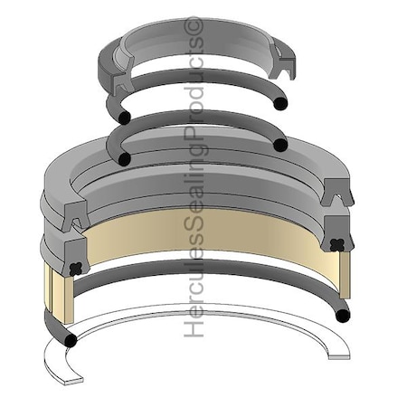 Toyota -After Market Parts Hydraulic Cylinder Repair Kit- 45 X 55 mmLIFT TRUCK KITS 04653-30221-71